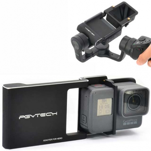 오즈모액션 어댑터 액션캠 고프로 어댑터 PGYTECH ACtion Cam Adapter for Osmo mobile & Zhiyun Gimbal