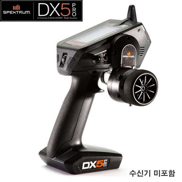 최신형 5채널 조종기 DX5 Pro 5-Channel DSMR Transmitter Only/수신기 미포함